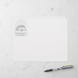 Membrete Moderno Minimalista