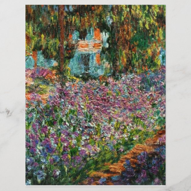 Membrete Monet The Artist's Garden at Giverny (Anverso)