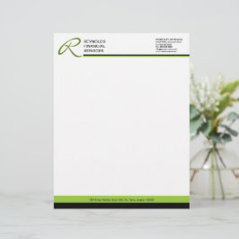 Membrete Monograma profesional