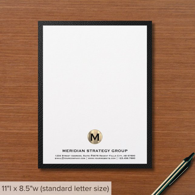 Membrete Monogramaje de la membrete comercial (Subido por el creador)