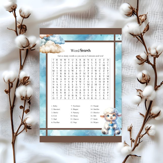 Membrete My Little Lamb_ Baby Word Search (Subido por el creador)
