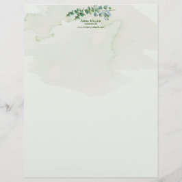 Membrete Naturas Orientación verde