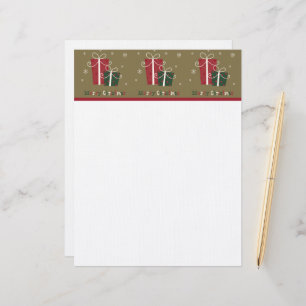 Membrete Navidades Letterhead