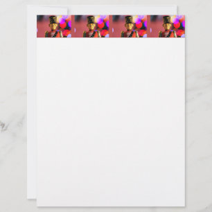 Membrete Navidades soldado de juguete figurine SlipperyJoe