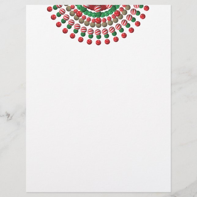 Membrete Navidades Starburst (Anverso)