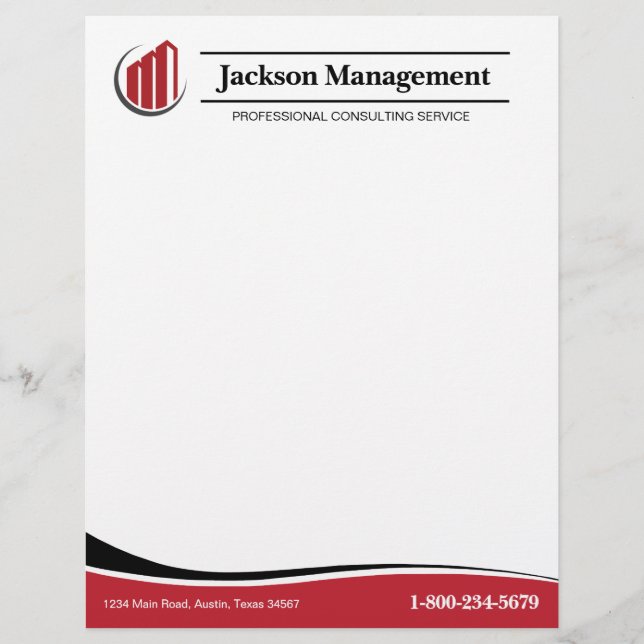 Membrete Negocio Profesional (Anverso)