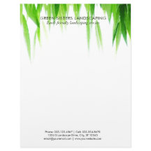 Negocio que ajardina amistoso verde de Eco