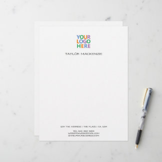 Membrete Negocio Tu Logo Personalizado