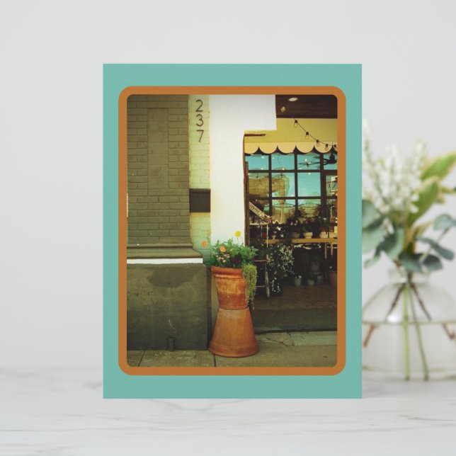 Membrete Nostalgic Stroll Stationery (Anverso de pie)