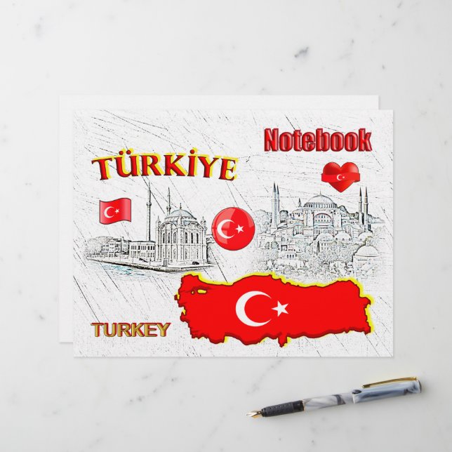 Membrete NUESTRO HOGAR - colección de diseño TURQUÍA (Anverso/Reverso In Situ)