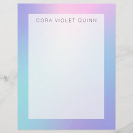 Membrete Ombre holográfico