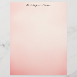 Membrete Ombre rosa