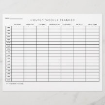 Organización de horarios semanales de planificació