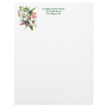 Página Botánica Vintage