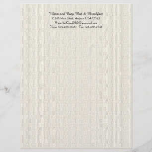 Membrete Página De Llenador De Información De Invitado De B