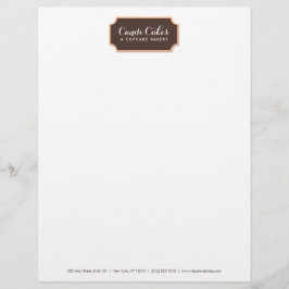 Membrete Panadería Letterhead