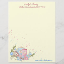 Membrete Panadería y pastelería personalizada