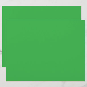 Membrete pantalla verde con fondo blanco