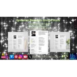 Membrete Personalizable Reanudar plantilla con foto 4