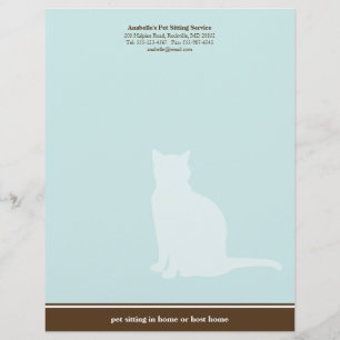 Membrete Personalizado del servicio del mascota elegante