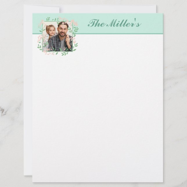 Membrete Personalizado Letterhead (Anverso)