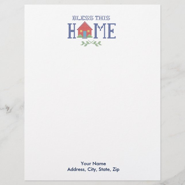 Membrete Personalizar Su Letterhead (Anverso)