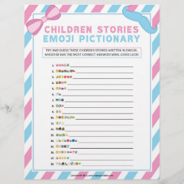 Membrete Piccionario de historia infantil [sorpresa de géne