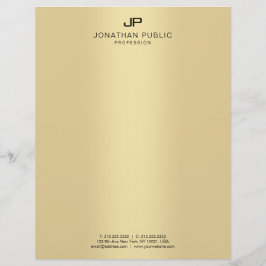 Membrete Plantilla elegante del encanto del monograma del