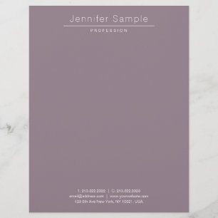Membrete Plantilla profesional Minimalista elegante