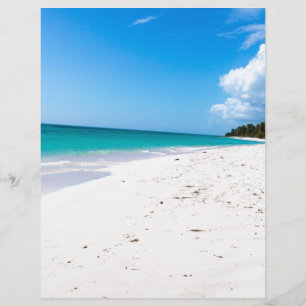 Membrete Playa de Isla Saona en el Caribe