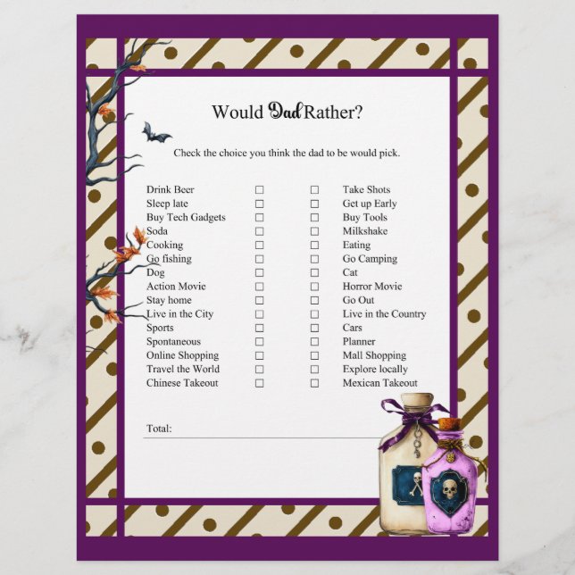 Membrete Preparar Un Bebé_ ¿Preferiría Papá? (Anverso)