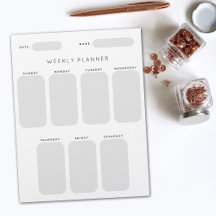 Programación semanal de planificadores Organizació