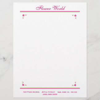 Membrete Promoción_Floristería (Papel con membrete)