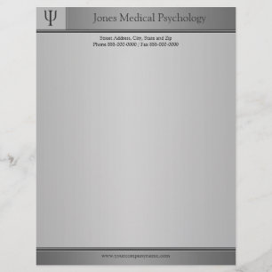 Membrete Psicólogo Letterhead