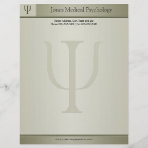 Membrete Psicólogo Letterhead