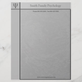 Membrete Psicólogo Letterhead