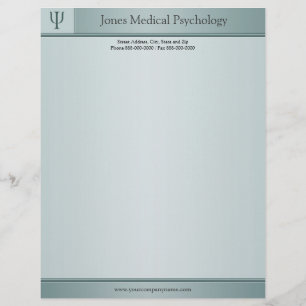 Membrete Psicólogo Letterhead