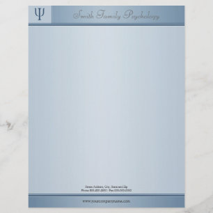 Membrete Psicólogo Letterhead