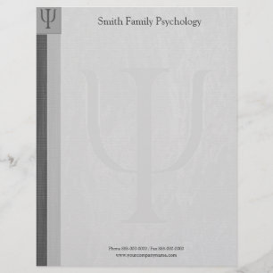 Membrete Psicólogo Letterhead