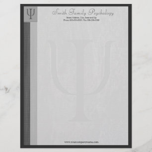 Membrete Psicólogo Letterhead