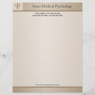 Membrete Psicólogo Letterhead