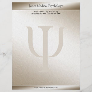 Membrete Psicólogo Letterhead