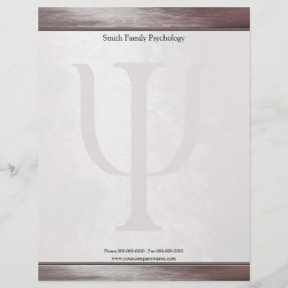 Membrete Psicólogo Letterhead