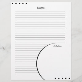 Membrete Puntos cristianos de polka negra