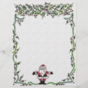 Membrete Querido Santa