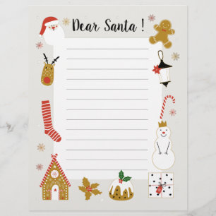 Membrete Queridos navidades