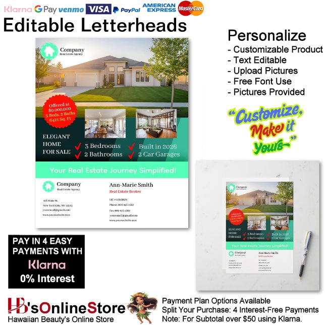 Membrete Real Estate Property Marketing Essential  (Real Estate Property Marketing Essential Letterhead.)