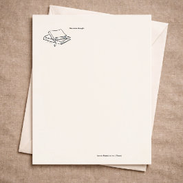 Membrete Regalo de escritura de diario de soledad para intr