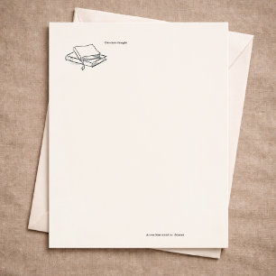 Membrete Regalo de escritura de diario de soledad para intr