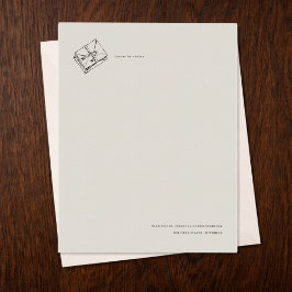 Membrete Regency Epistolary Dark Academia